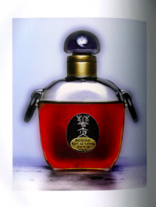 Les Parfums de Rosine (French 1911). "Nuit de Chine" perfume flacon.