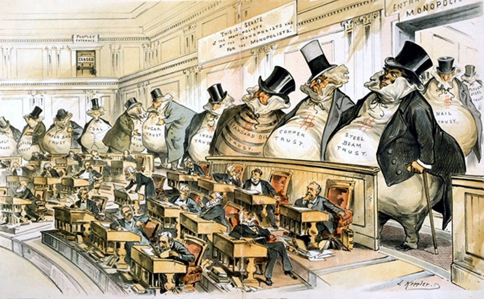 Gilded Age Political Cartoons – The Johnstown Flood