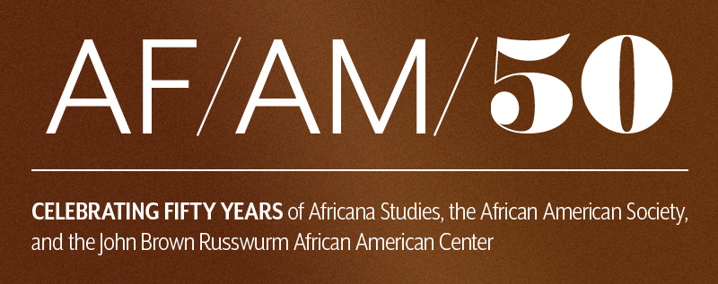 fiftieth anniversary of Africana studies at Bowdoin