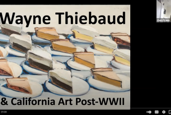 Claire Traum discusses Wayne Thiebaud