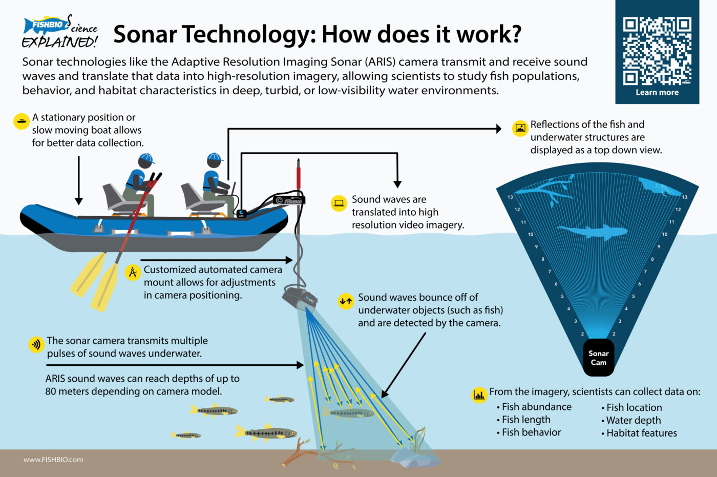 ARIS sonar technology explained, FISHBIO