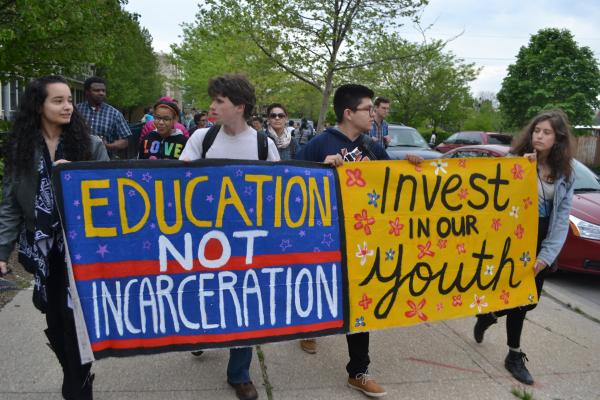 Chicagoans Protest Against Youth Incarceration 10