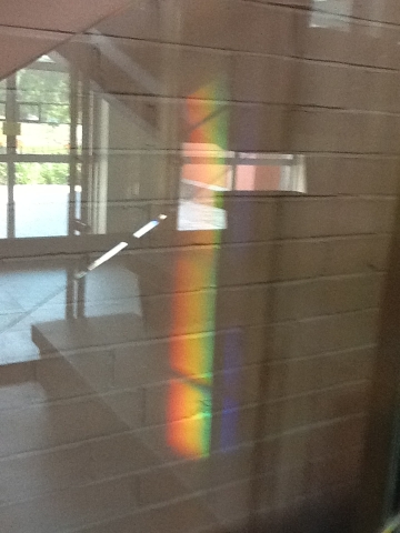 Dispersion of Sunlight in the Main Stairway of Searles