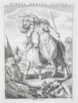 CLAES JANSZ. VISSCHER (Netherlandish, ca. 1550–ca. 1612) - Europe, from The Four Continents, ca. 1653