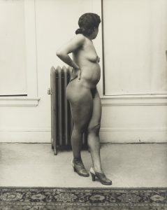 WILLIAM WITT (American, 1921–2013), Black Nude and Radiator, 1948, vintage gelatin silver print, 14 x 11 in. (36 x 28 cm), Gift of Jon and Nicole Ungar, 2016.46.231. Artwork published under fair use.