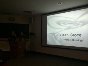 The Start of Susan Groces' Lecture