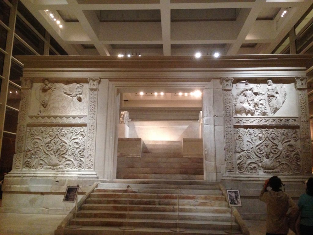 The Ara Pacis in Color